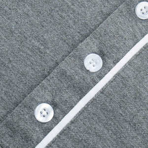 Camiseta de cuello sólido con etiqueta personalizada de Polo de Jersey para hombre duradero para ropa de trabajo o equipos - Product Image 3