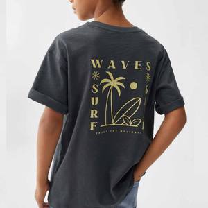 T-shirts pour les jeunes Impression numérique Garçons et filles Coton Enfants Sport T-shirt - Product Image 4