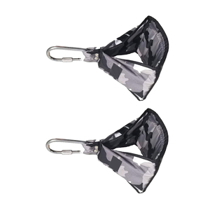 Correas de cabestrillo AB personalizadas de calidad superior para entrenamiento de gimnasio de levantamiento de pesas hechas de acero y material de algodón de neopreno - Product Image 4