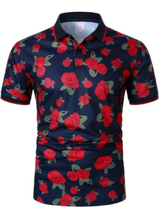 Chemise Viga Sports personnalisée en coton et fibre de bambou, taille XL pour homme, respirante, jersey uni, motif imprimé, col rabattu - Product Image 2