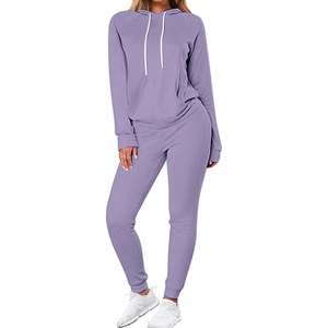 Conjunto Deportivo Premium para Mujer, Sudadera y Pantalón Largo de Algodón Suave - Product Image 3