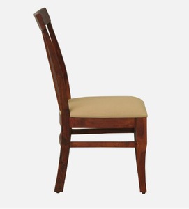 Kentan Traditional Style Sheesham Wood Dining <b>Chair</b> Set of 2 in Honey Oak Finish <b>for</b> <b>Living</b> <b>Room</b> Furniture - Product Image 4
