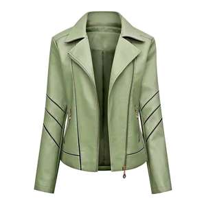 Veste de motard en simili cuir - Product Image 1