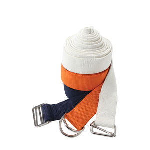 Sangle de yoga extensible réglable 100% coton avec anneau en D personnalisable plusieurs couleurs pour le yoga et la méditation - Product Image 3