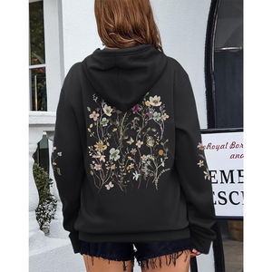 เสื้อฮู้ดสวมหัวสวมใส่สบายมีรูปร่างที่ผ่อนคลายและสวมใส่สบายๆเสื้อฮู้ดแบบสวมหัวพร้อมเส้นสะอาด - Product Image 4