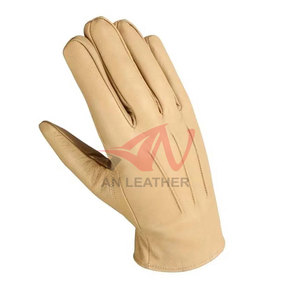 Guantes de Cuero para Conducir de Primera Calidad, Ideales para Viajes por Carretera, Diseñados para un Agarre Suave y Comodidad Duradera - Product Image 5