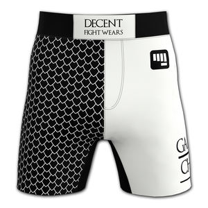 กางเกง MMA ชายแบบสองสี ทรงโค้งด้านข้าง ผ้าฝ้าย 100% สไตล์ไฮสตรีท มีกระเป๋าซิป - Product Image 3