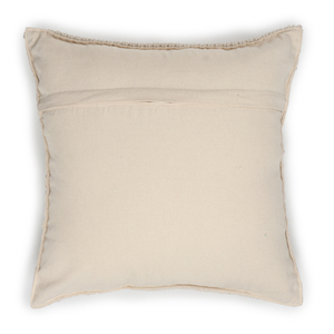 Funda de cojín de macramé sólido anudado a mano en la India con patrones florales y de hojas vintage portátiles y lavables - Product Image 3