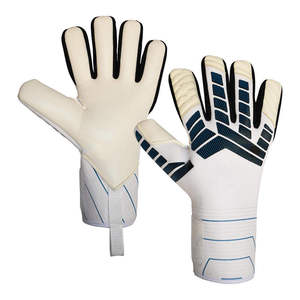 Direct Factory Supplier High Goalkeeper Gloves Finger Protector Thick Latex Quick Drying Hook Loop Adjustable Wrist <b>Strap</b> Unisex - Product Image 1