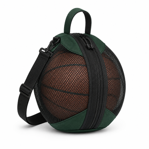 Sac en filet pour basket-ball avec construction respirante et espace de rangement spacieux, conçu pour un transport facile des ballons et de l'équipement sportif - Product Image 4
