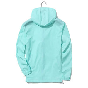 Veste coupe-vent extérieure à coque souple sur mesure pour hommes Veste de couleurs contrastées de haute qualité tendance avec service OEM pour hommes - Product Image 4