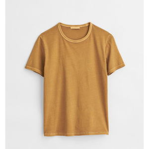 T-shirts en coton pour femmes personnalisés de haute qualité décontracté couleur unie broderie Logos taille et couleur personnalisable en gros t-shirts hauts - Product Image 2
