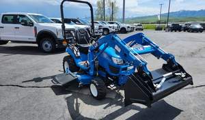 Tracteur compact LS MT125 avec chargeur frontal – Tracteur agricole diesel 4x4 - Product Image 5