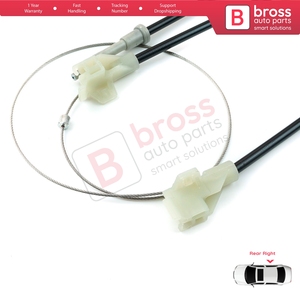 ชุดซ่อมมอเตอร์กระจกหน้าต่าง BWR5127 UAL สำหรับประตูหลังขวา รถยนต์แลนด์โรเวอร์ ฟรีแลนเดอร์ MK1 L314 LN ปี 1997-2006 แบบ 3/5 ประตู ALR8178 - Product Image 6