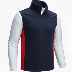 Custom Made Outdoor Fleece <b>Vest</b> <b>For</b> <b>Men</b> With Logo Tag Embroidery Sleeveless Waistcoat <b>For</b> Camping Hiking And Work - Product Image 2