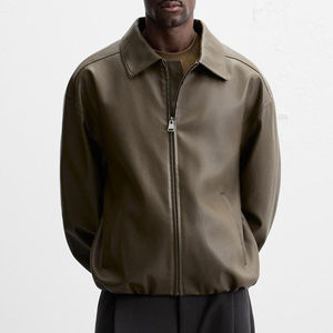 Premium Stuff Hombres Chaqueta de cuero Venta al por mayor Chaquetas de cuero para hombres - Product Image 3