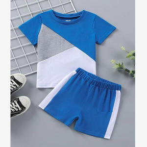 Ensembles de sport et ensembles de loisirs Ensembles de pantalons courts à manches courtes en deux pièces à la mode pour hommes imprimés - Product Image 2