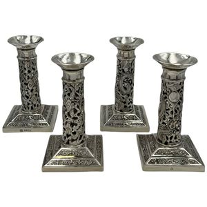 Decoraciones Navideñas de Madera Natural Hechas a Mano, Ecológicas, de Lujo, Juego de 4 Piezas, para Decoración del Hogar, Hoteles y Restaurantes - Product Image 1