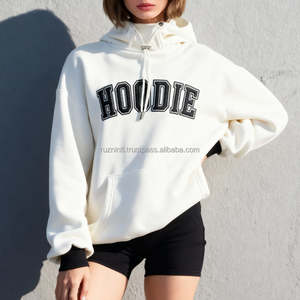 Sudadera con Capucha de Felpa Gruesa y Cómoda, Corte Holgado con Capucha con Cordón, Ideal para Uso Diario Informal en Temporada de Frío - Product Image 5