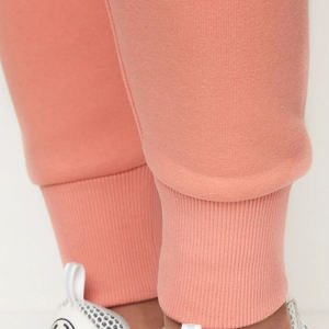 2024 femmes ceinture élastiquée XL Logo polaire tissu Hip Hop pantalon été dentelle cordon Patchwork dames Cargo Sweat - Product Image 5