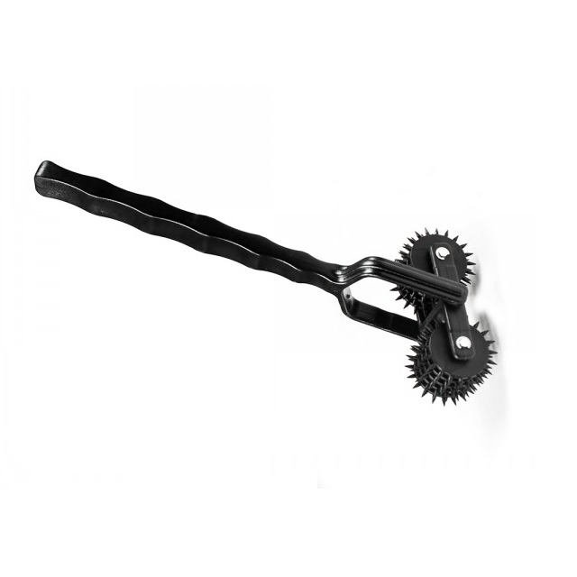 OdontoMed2011® Lot Of 2 Pieces Rotating Spur Wartenberg Pinwheel 1 & 5 Heads
