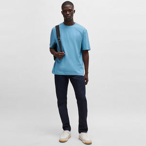 Camisetas de alta calidad de algodón/Bambú de punto con estampado personalizado más vendidas, tamaño cómodo, respetuoso con el medio ambiente y transpirable - Product Image 4