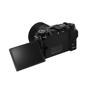 Portable Mirrorless <b>Digital</b> <b>Camera</b> 15-45mm Compact Zoom Lens Kit CMOS for Photography <b>Video</b> Vlogging Black Economical Choice - Product Image 4