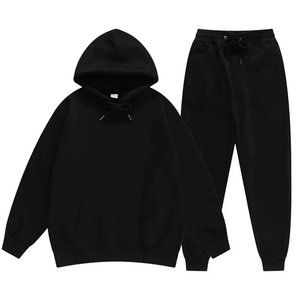Chándales Hombres Sudaderas con capucha Vintage Pantalones de chándal de gran tamaño Venta al por mayor Chándales Logotipo personalizado - Product Image 3
