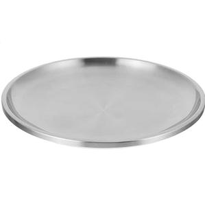 Nouvelle arrivée conception à la main en acier inoxydable sous-assiette pièce unique pour plat maison dîner assiette de service - Product Image 5