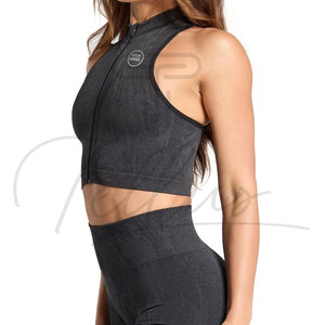 Top Corto de Mujer al por Mayor, Personalizado, de Alta Calidad, con el Mejor Diseño Estampado, Top Corto de Mujer Más Vendido - Product Image 6