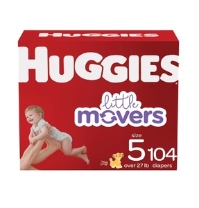 Pañales para Bebé Huggies Little Movers al por Mayor, Todos los Tamaños, Suaves, Flexibles y Seguros para Uso Diario - Product Image 1
