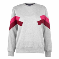 Sudadera de Forro Polar de Alta Calidad para Mujer, Personalizable con Logotipo Impreso en la Parte Delantera, 100% Algodón, Informal, Antiarrugas, Larga