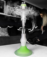 Ensemble de narguilés modernes traditionnels personnalisés AEON narguilé allemand hukka shisha 304 en acier inoxydable