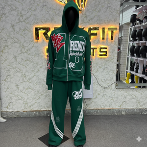 Prix raisonnable, meilleure édition artisanale, prix bas, survêtement à fermeture éclair pour hommes, style unique, nouveau design, survêtements pour hommes - Product Image 1