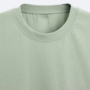 Nueva camisa personalizada para hombre con cuello de alta calidad hombro caído ropa de calle de peso pesado camisas en blanco Vintage de gran tamaño para hombres - Product Image 6