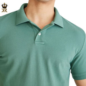 Polo pour homme de haute qualité, nouvelle arrivée, imprimé été, 100% coton, rayé, manches courtes, coupe ajustée, style décontracté, golf, long, foncé - Product Image 2