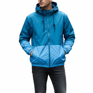 Diseña Tu Propia Chaqueta Cortavientos Sublimada para Hombre, Nueva Moda, Ligera, Abrigada, Chaqueta Cortavientos de Invierno - Product Image 1