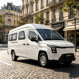 รถตู้โดยสารไฟฟ้า Wuling G230V 6 ที่นั่ง ระยะทางวิ่ง 338 กม. แบตเตอรี่ 53.58 กิโลวัตต์ชั่วโมง ยานยนต์พลังงานใหม่เพื่อการพาณิชย์ - Product Image 1
