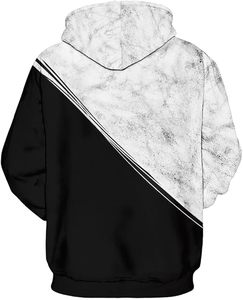 Sudadera con capucha de algodón estampada para hombre, trajes geniales con bolsillos, Sudadera con capucha de talla grande - Product Image 2