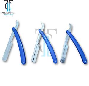 Navaja de Afeitar Profesional de Acero Inoxidable con Hoja Desechable, Herramienta de Afeitado TARIQ CRAFTED INDUSTRIES - Product Image 1