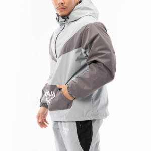 Conjunto deportivo ligero de chaqueta y pantalón con cremallera para hombre, ideal para correr, entrenar y uso casual. - Product Image 2