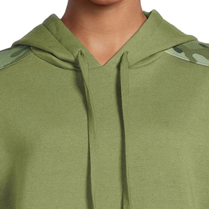 Wholesale Fashionable Breathable Women's Cotton Hoodie <b>Top</b> Selling Long <b>Winter</b> <b>Top</b> with Soft Hooded Collar and Front Logo - Product Image 3