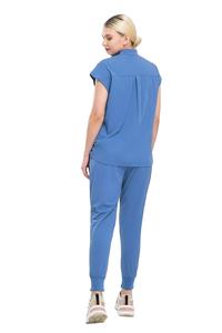 Uniformes de Hospital de moda enfermera belleza salón Dental ropa de trabajo uniforme médico conjuntos para hombres mujeres manga corta - Product Image 6