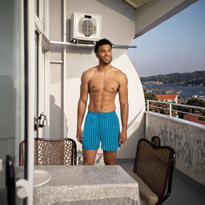 Boxer Tricoté pour Homme, Élasthanne/Coton, Taille Moyenne, Respirant, Écologique, Séchage Rapide, Logo Personnalisé, Sous-Vêtements ODM - Product Image 5