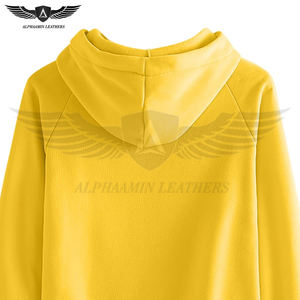 Color sólido amarillo Buen proveedor Calidad Highland Haga que sus propios hombres usen chándal antibacteriano para adultos con corte automatizado - Product Image 6