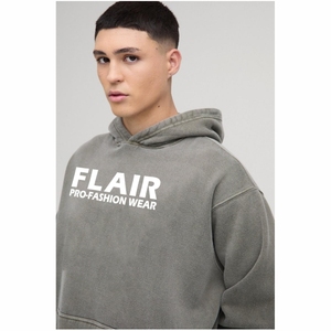 <b>Men's</b> 100% Organic Cotton <b>Pullover</b> Hoodie High Quality Thick Heavyweight Oversized Streetwear Solid Pattern Embroidery Hooded - Product Image 4