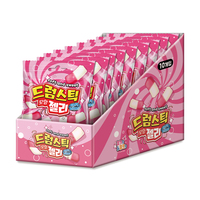 Best verkochte Yum'z Bites 50g multicolor gummy jelly pudding drumstickvormige andere smaak Koreaanse zoete zak
