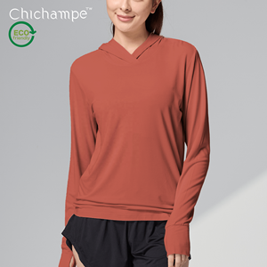 Sweat à capuche de pêche personnalisable en nylon Umorfil écologique UPF50+ rafraîchissant, léger, respirant et durable - Product Image 1