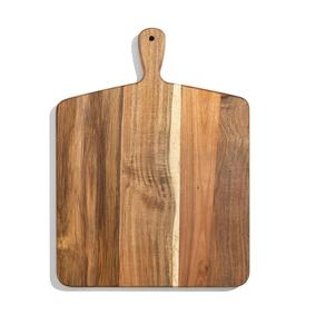 Tabla de Cortar de Madera de Acacia Premium con Mango - Tabla de Cortar de Madera Extra Grande para Cocina, Tabla Rectangular para Charcutería - Product Image 6