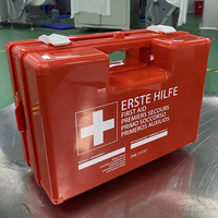 Vente en gros 2025 Trousses de premiers soins ménagers Boîte de premiers soins d'urgence en ABS avec dispositifs de premiers soins manuels